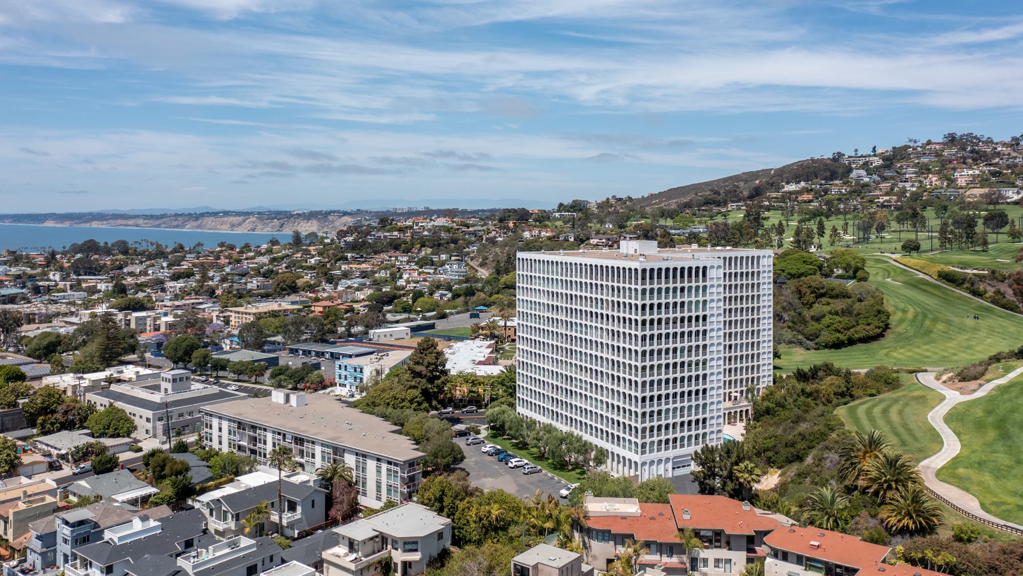 Seville Condos at 1001 Genter Street in La Jolla overlooking