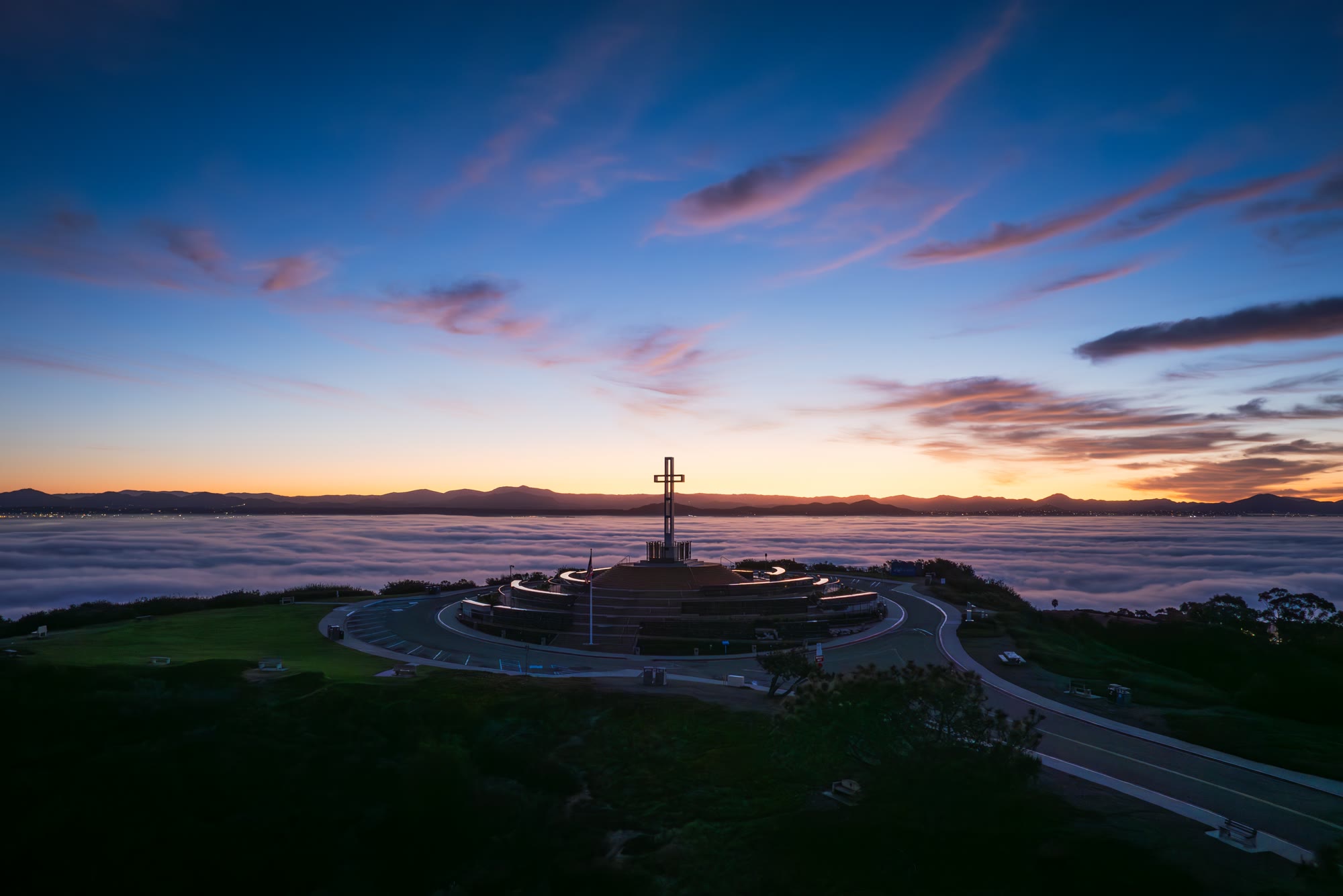 Mount Soledad and the Mt. Soledad National Veterans Memorial