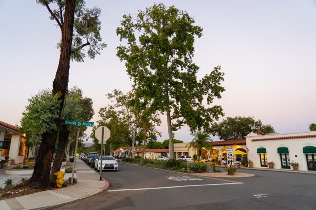 The downtown streets, homes and the buildings at Covenant.