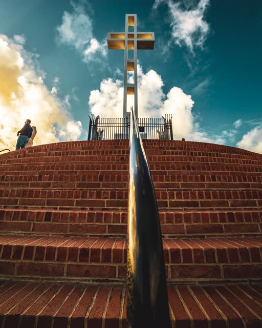 Sunset on Mount Soledad National Veterans Memorial San Diego | Photo – 6