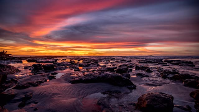 The beach, the ocean and open country in Solana Beach.