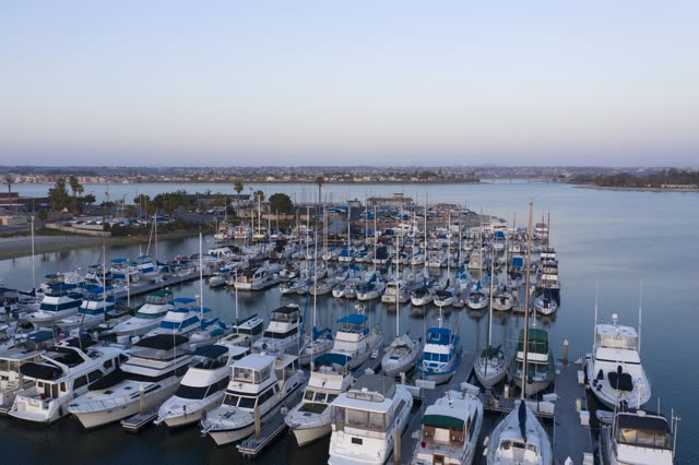 Photography of Mission Bay and Mission Beach in San Diego on a Beautiful Day | Drone Photo #30