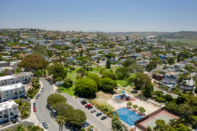 Sunny Summer Day in Cardiff By The Sea, Encinitas. Pipes Beach. San Elijo State Beach. – 10 | Drone Photo