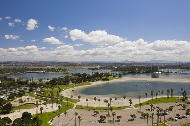 Mission Beach and Mission Bay | Drone Photo #15