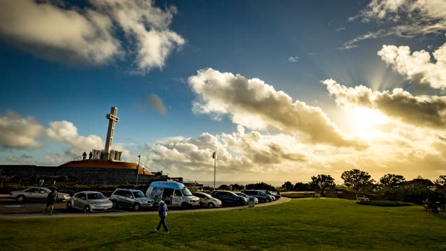 Sunset on Mount Soledad National Veterans Memorial San Diego | Photo – 32