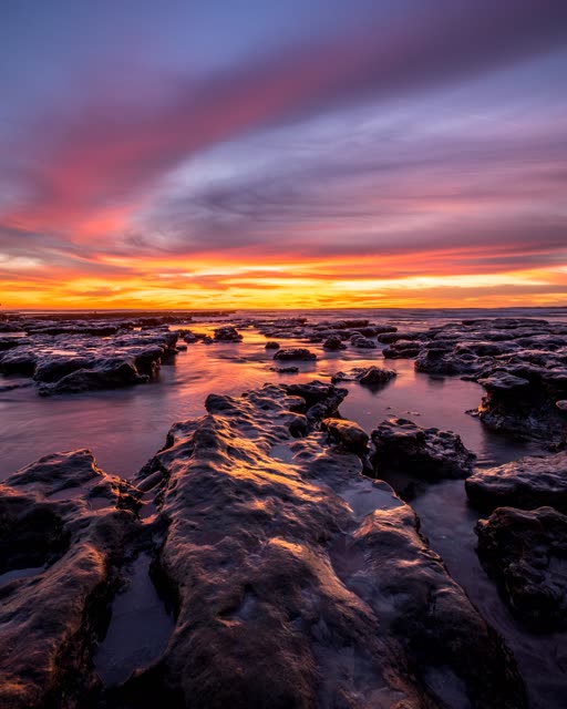 Amazing Sunset in Solana Beach San Diego | Photo – 1