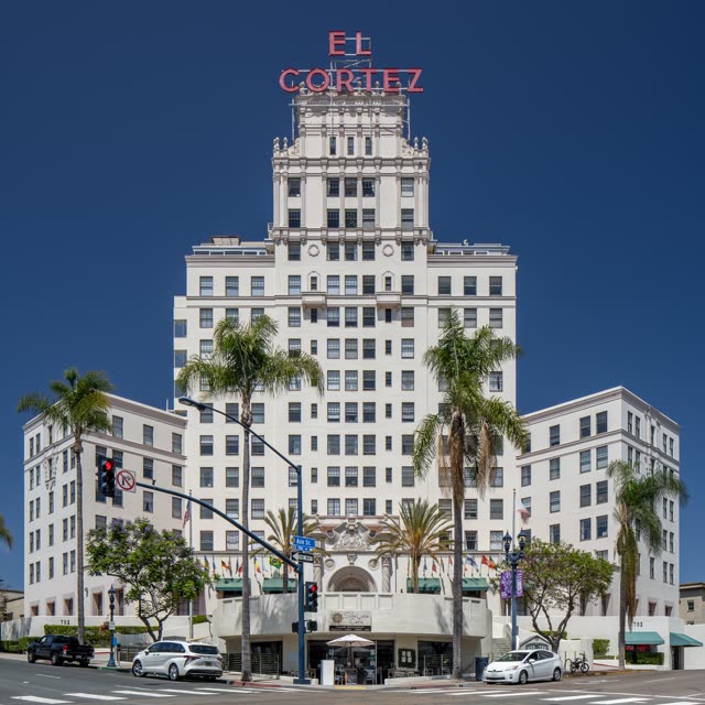 The Historic Landmark El Cortez Condo Building in Downtown San Diego | Photo – 1