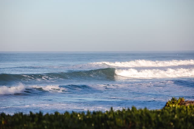 The beach, the surf and the ocean in Del Mar.