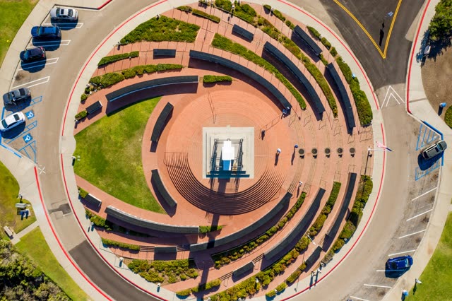 The Cross at Mount Soledad National Veterans Memorial – 4 | Drone Photo