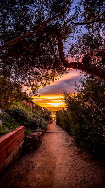 Amazing Sunset in Solana Beach San Diego