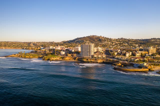 La Jolla Cove and Children’s Pool during Sunset | Drone Photo – 6
