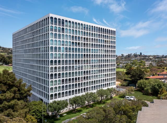 Seville Condos at 1001 Genter Street in La Jolla overlooking the Country Club and the Ocean | Drone Photo – 63