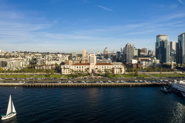Downtown San Diego Waterfront | Drone Photo #13