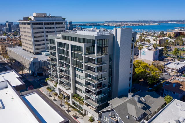 41 West Luxury Condos Bankers Hill Downtown San Diego | Aerial Photo – 6